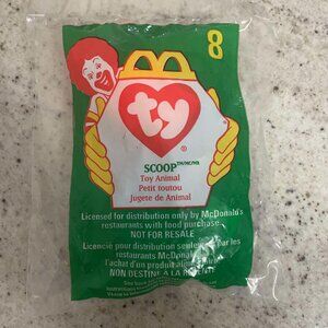 1998 McDonald’s Ty Teenie Beanie Babies - Scoop (#8)